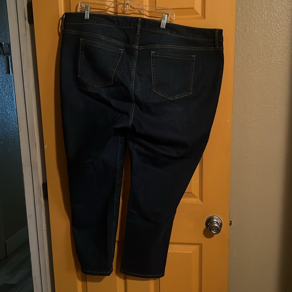 Torrid Dark Wash Jeans Feelthefit Vintage Stretch Boyfriend Straight Style 22R - Picture 3 of 3